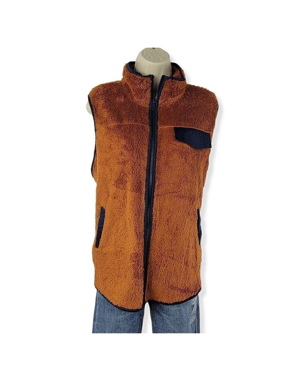 Perch Faux Fur Sherpa Vest 1XL Junior